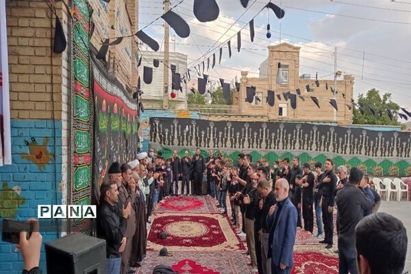 برگزاری سوگواره احلی من العسل در شهرستان فریدن