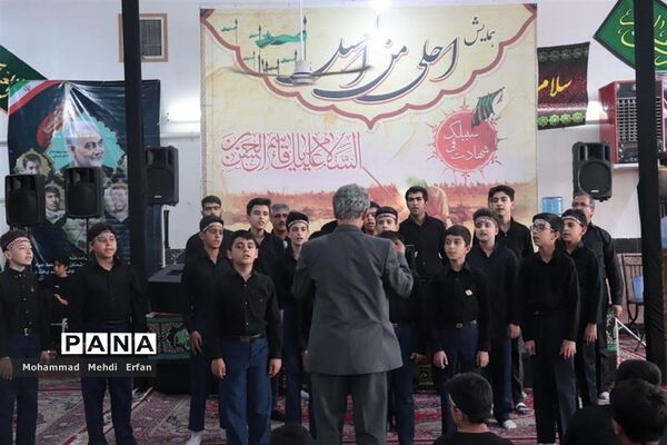 برگزاری سوگواره احلی من العسل در آباده