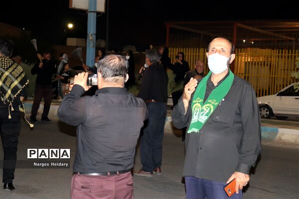 برگزاری مراسم زنجیر زنی و سنج و دمام در شهرستان امیدیه