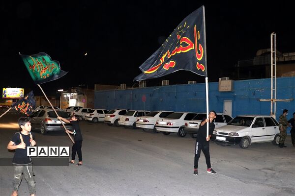 برگزاری مراسم زنجیر زنی و سنج و دمام در شهرستان امیدیه
