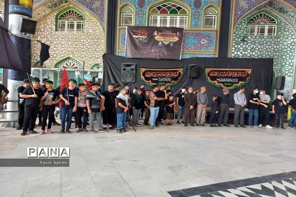 برگزاری مراسم سوگواری  (احلی من العسل ) در شهرستان بابل