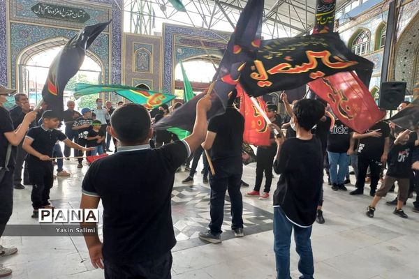 برگزاری مراسم سوگواری  (احلی من العسل ) در شهرستان بابل