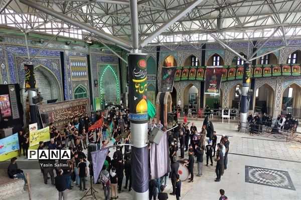 برگزاری مراسم سوگواری  (احلی من العسل ) در شهرستان بابل