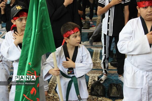 سوگواره احلی من العسل دانش‌آموزان شهرستان اسلامشهر