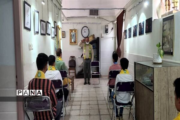بازدید از پایگاه‌های تابستانی پیشتازان استان یزد