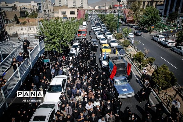 مراسم تشییع و تدفین پیکر شهید گمنام