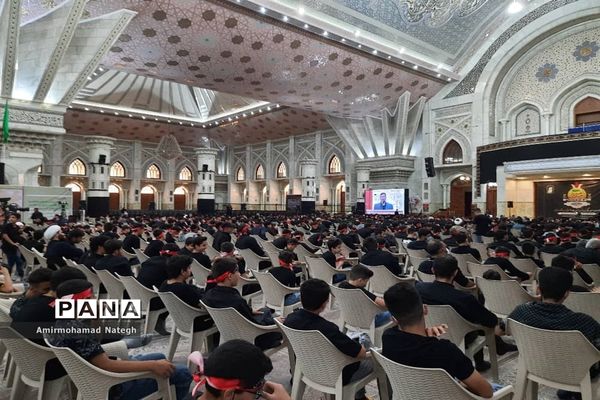 آیین سوگواره احلی من العسل در مرقد مطهر امام خمینی(ره)