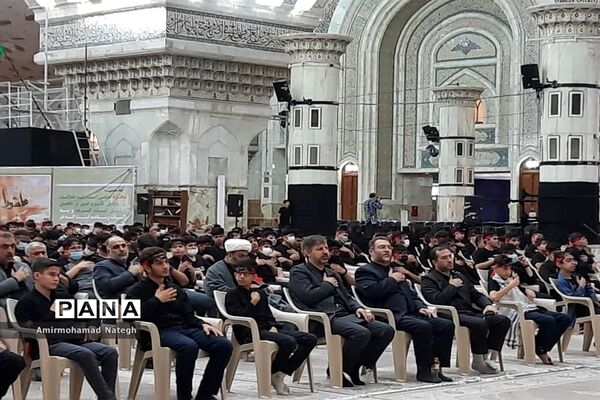آیین سوگواره احلی من العسل در مرقد مطهر امام خمینی(ره)