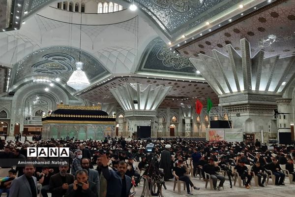 آیین سوگواره احلی من العسل در مرقد مطهر امام خمینی(ره)