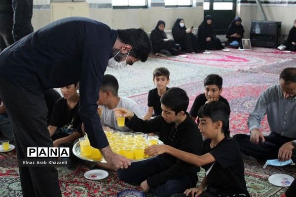 مراسم سوگواری احلی من العسل در میاندورود