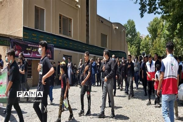 برگزاری مراسم سوگواره احلی من العسل در شهرستان نطنز