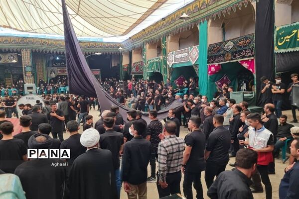 برگزاری مراسم سوگواره احلی من العسل در شهرستان نطنز