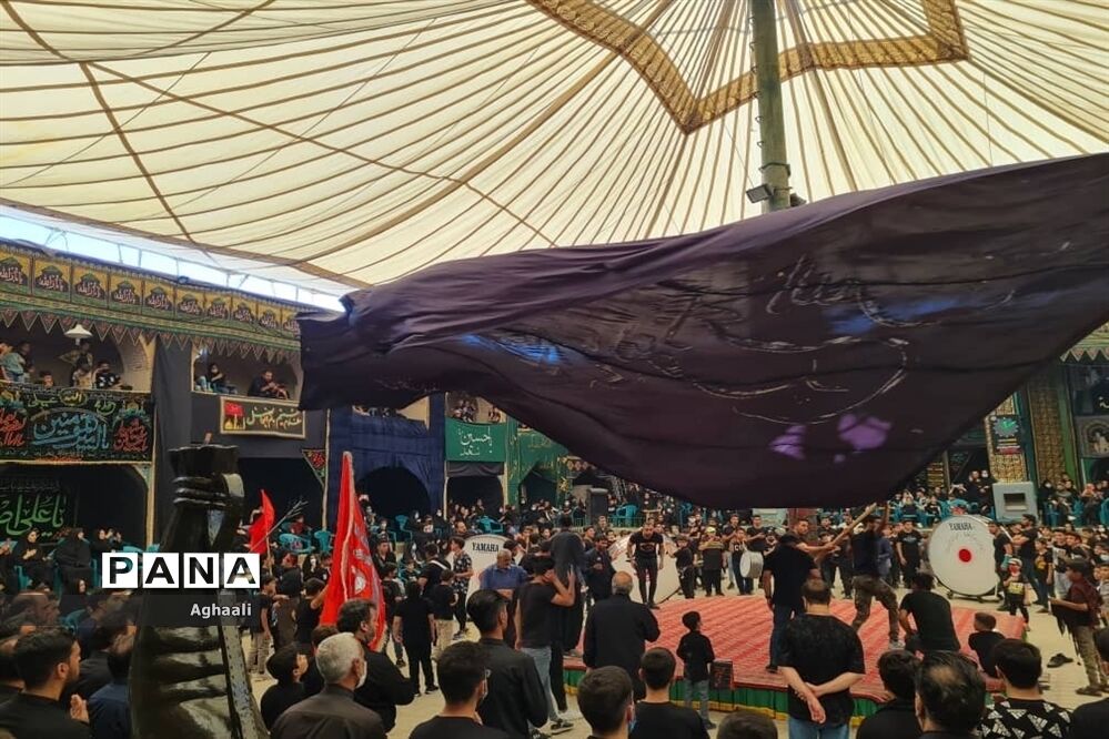 برگزاری مراسم سوگواره احلی من العسل در شهرستان نطنز