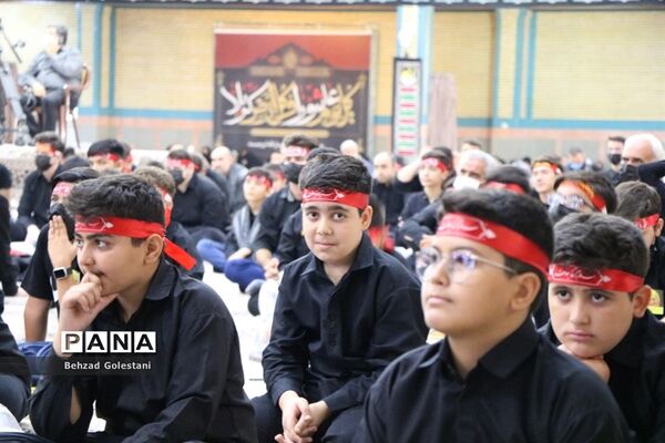 مراسم سوگواره احلی من العسل در ارومیه