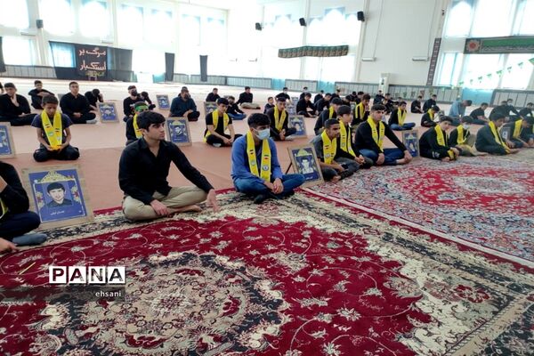 برگزاری سوگواری احلی من العسل شهرستان چرام