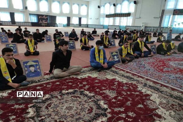 برگزاری سوگواری احلی من العسل شهرستان چرام