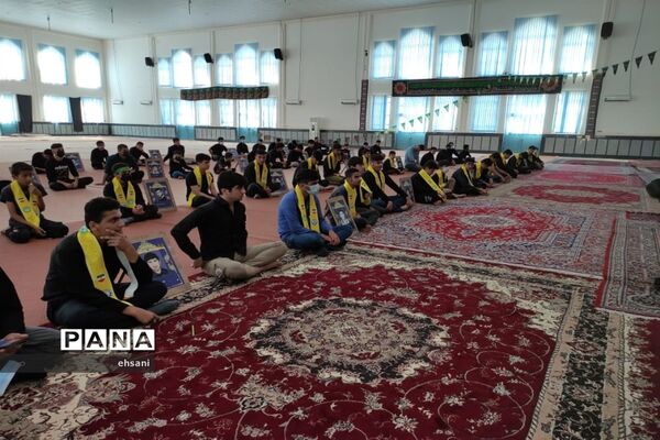 برگزاری سوگواری احلی من العسل شهرستان چرام
