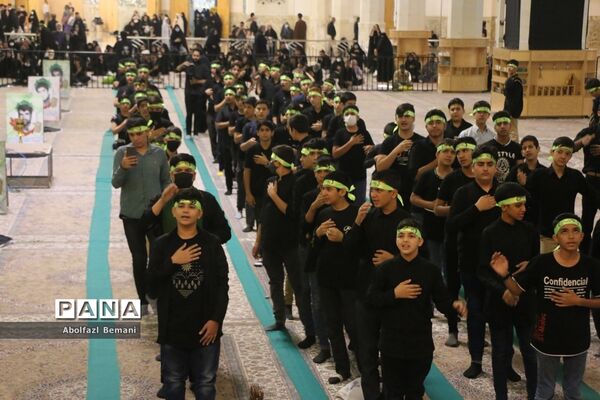 سوگواره عاشورایی «احلی من العسل» در قم-1