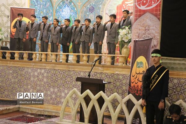 سوگواره عاشورایی «احلی من العسل» در قم-1