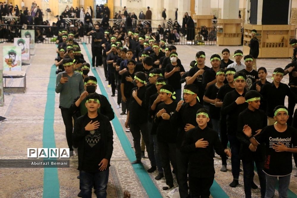 سوگواره عاشورایی «احلی من العسل» در قم-1