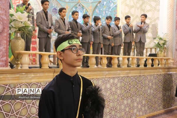 سوگواره عاشورایی «احلی من العسل» در قم-1