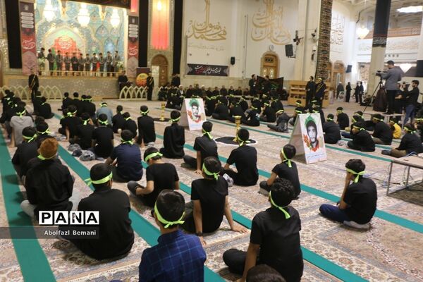 سوگواره عاشورایی «احلی من العسل» در قم-1
