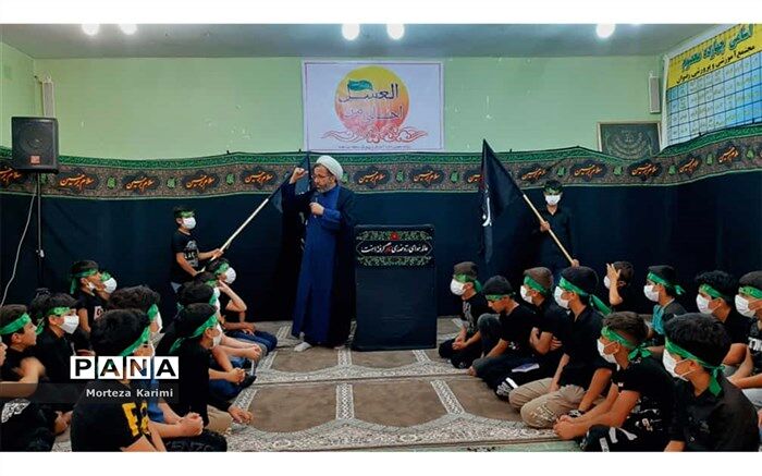 برگزاری مراسم سوگواره دانش‌آموزی احلی من العسل درمنطقه سردشت/فیلم