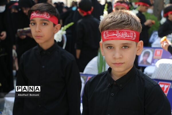 آیین آغاز نصب 222 تابلوی کوچه به نام شهدا در قم-1