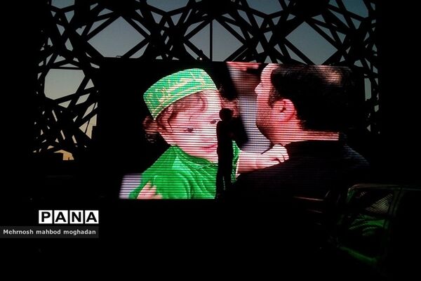 مراسم با شکوه وداع با پیکر مطهر پنج شهید مدافع حرم تازه تفحص شده در تهران