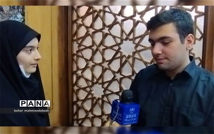 گفتگوی خبرنگار پانا با رتبه اول کنکور کرمانشاهی/فیلم