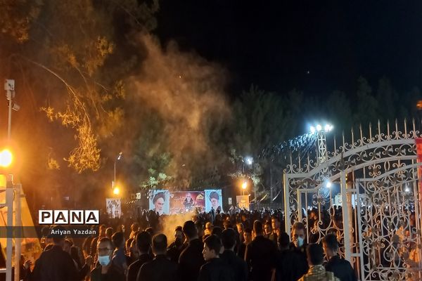 استقبال از پیکر سردار بی سر شهید حاج عبدالله اسکندری در شیراز