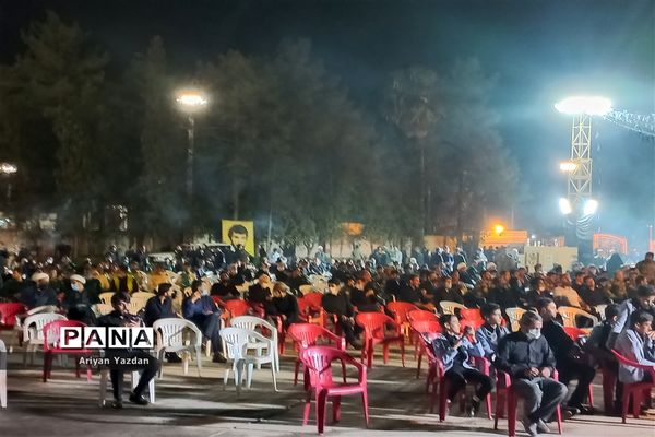 استقبال از پیکر سردار بی سر شهید حاج عبدالله اسکندری در شیراز