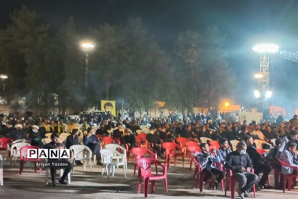استقبال از پیکر سردار بی سر شهید حاج عبدالله اسکندری در شیراز