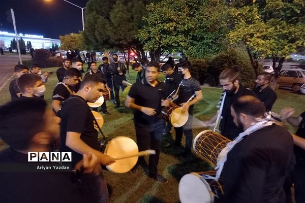 استقبال از پیکر سردار بی سر شهید حاج عبدالله اسکندری در شیراز