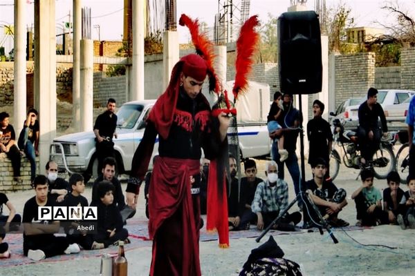 مراسم تعزیه خوانی هیات قمربنی هاشم چرمهین