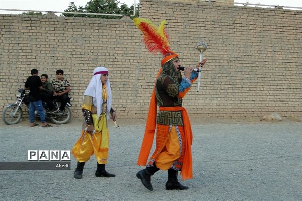 مراسم تعزیه خوانی هیات قمربنی هاشم چرمهین