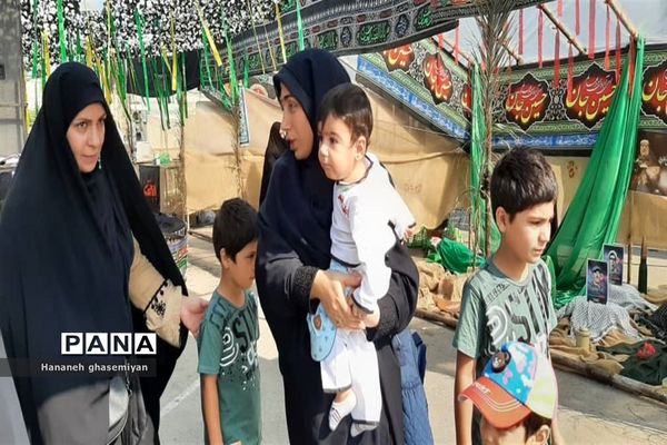 همایش شیرخوارگان حسینی در شهرستان عباس آباد