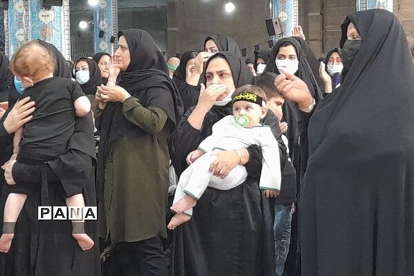 برگزاری مراسم شیرخوارگان حسینی در مصلی بزرگ شهرستان قدس