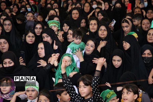 مراسم شیرخوارگان حسینی در مصلی الغدیر تربت جام