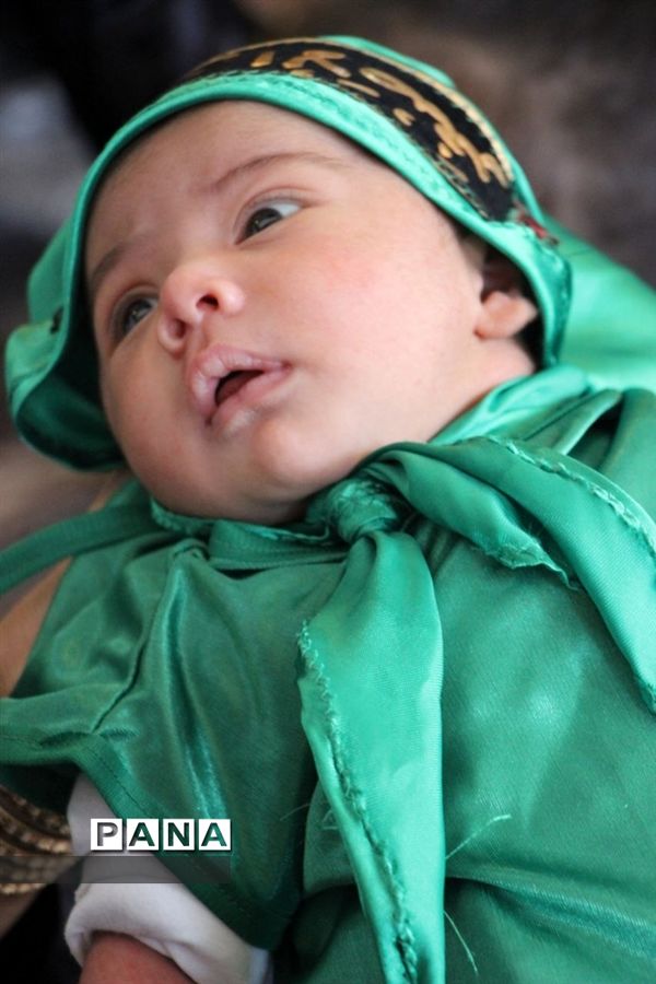 مراسم شیرخوارگان حسینی در مصلی الغدیر تربت جام