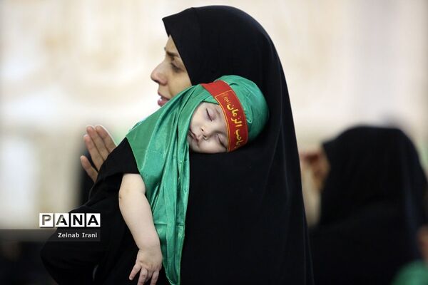 سوگواره شیرخوارگان حسینی(ع) در حرم حضرت معصومه(س)-1