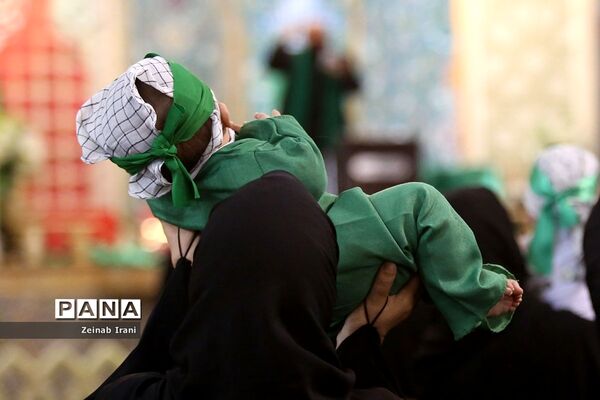 سوگواره شیرخوارگان حسینی(ع) در حرم حضرت معصومه(س)-1