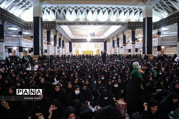 سوگواره شیرخوارگان حسینی(ع) در حرم حضرت معصومه(س)-1