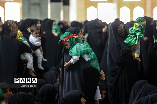 سوگواره شیرخوارگان حسینی(ع) در حرم حضرت معصومه(س)-1
