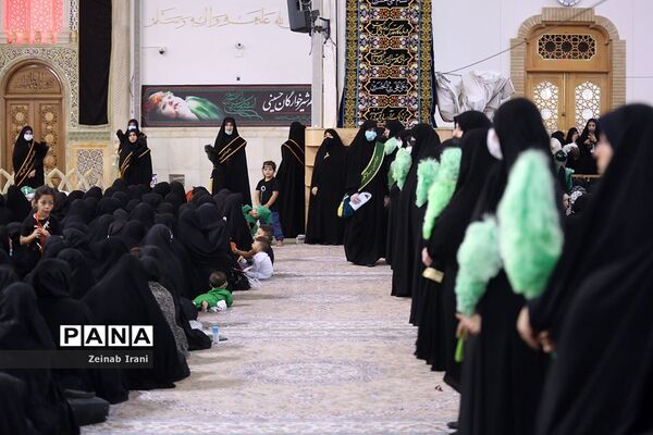 سوگواره شیرخوارگان حسینی(ع) در حرم حضرت معصومه(س)-1