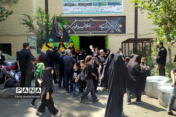 اجتماع بزرگ شیرخوارگان حسینی در ناحیه یک شهرری