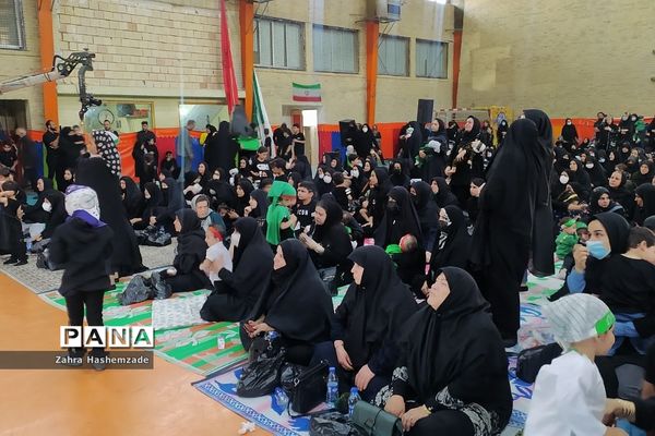 اجتماع بزرگ شیرخوارگان حسینی در ناحیه یک شهرری