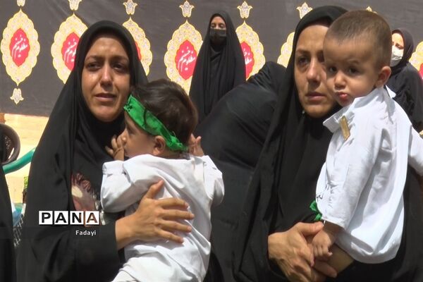 برگزاری مراسم شیرخوارگان حسینی در اردستان