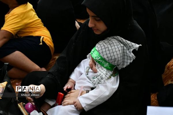 همایش شیرخوارگان حسینی با مهمانانی از جنس آسمان درمحمود آباد