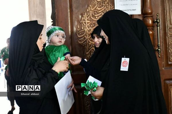 همایش شیرخوارگان حسینی با مهمانانی از جنس آسمان درمحمود آباد